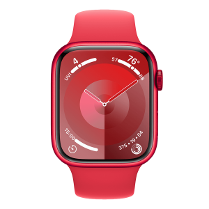 APPLE Watch Series 9 GPS 45mm (PRODUCT)RED Aluminium Case με (PRODUCT)RED Sport Band Medium/ Large Smartwatch
