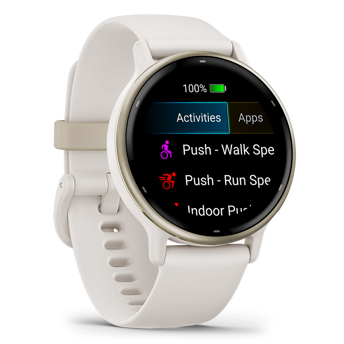 GARMIN Vivoactive 5 Cream Gold Ivory Smartwatch - 2