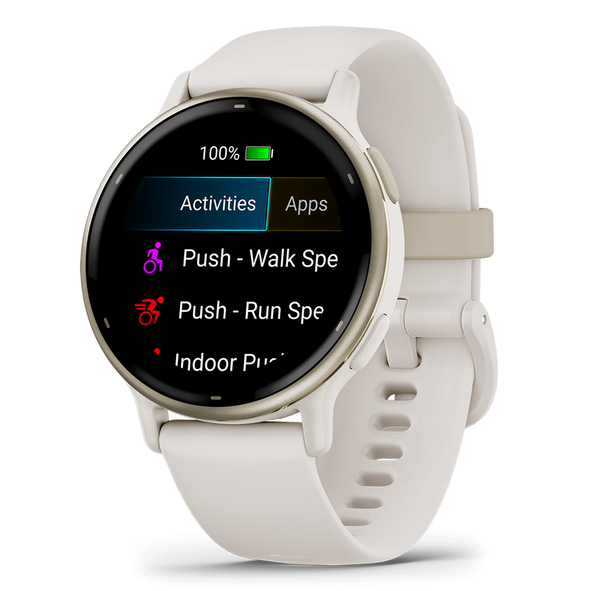 GARMIN Vivoactive 5 Cream Gold Ivory Smartwatch - 3