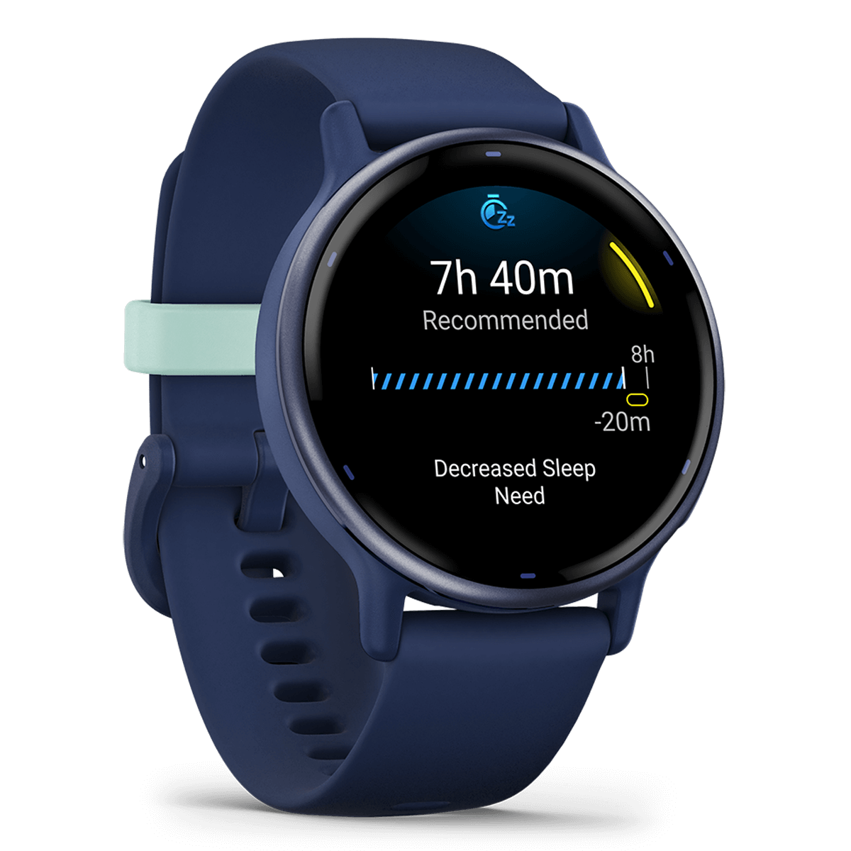 GARMIN Vivoactive 5 Metallic Navy/ Navy Smartwatch - 3