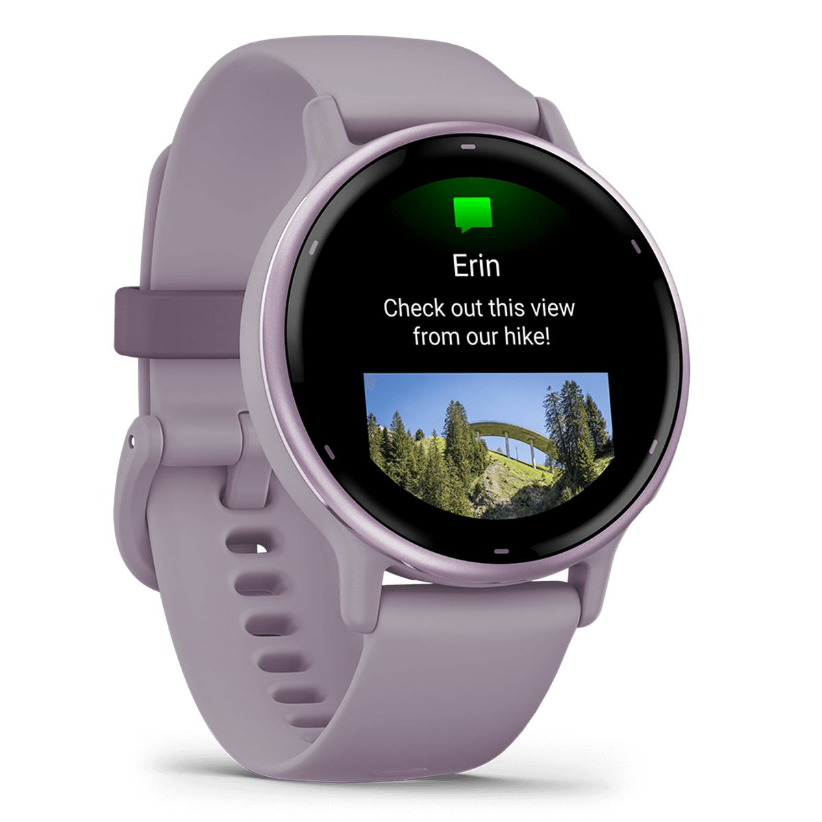 GARMIN Vivoactive 5 Metallic Orchid/ Orchid Smartwatch - 3