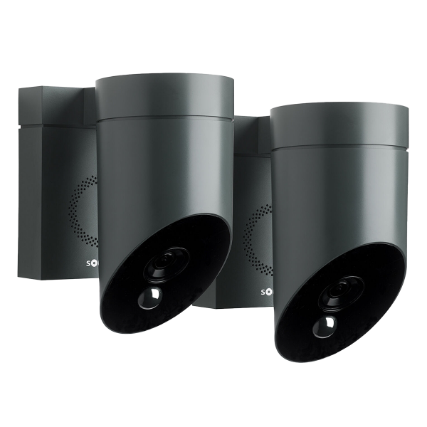 SOMFY Outdoor Camera με Σειρήνα Εξωτερική Κάμερα (2 Τεμάχια)