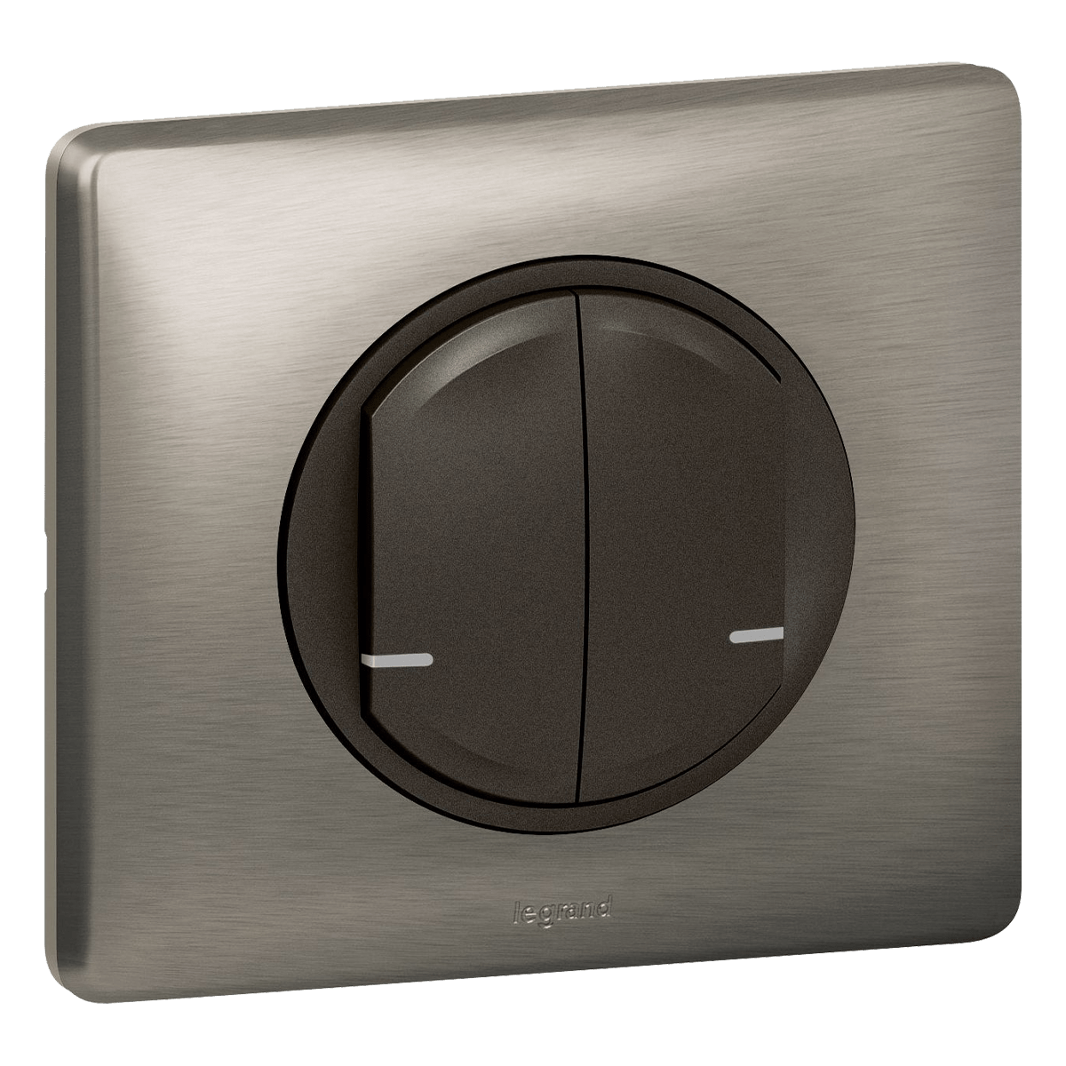 LEGRAND Celiane Ασύρματος Διπλός Διακόπτης with Netatmo Graphite