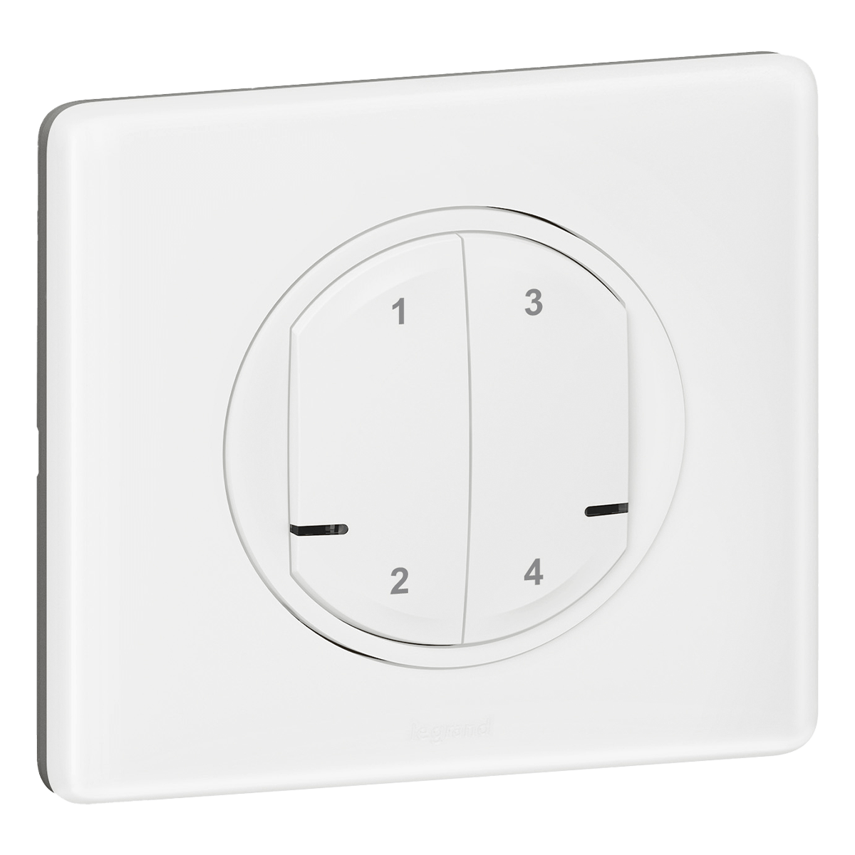 LEGRAND Celiane Ασύρματος Διακόπτης 4 Σεναρίων with Netatmo White - 2