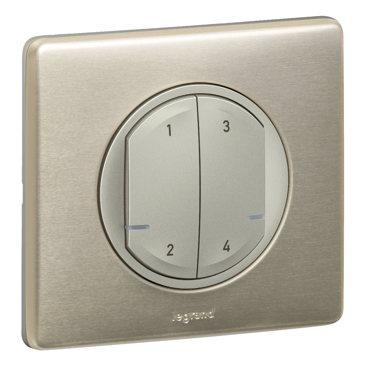 LEGRAND Celiane Ασύρματος Διακόπτης 4 Σεναρίων with Netatmo Titanium - 2