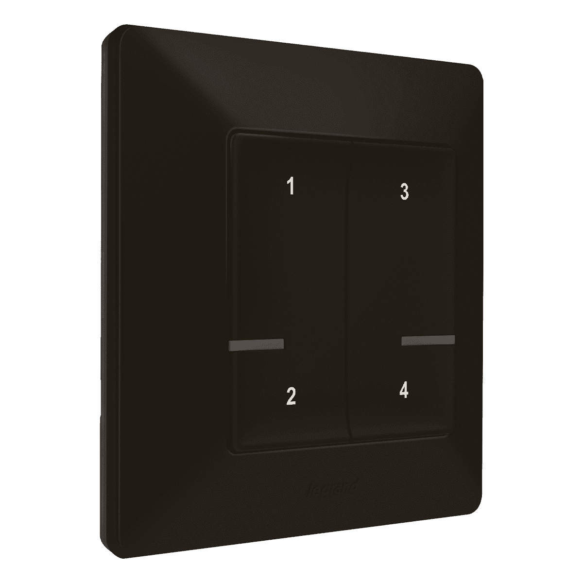 LEGRAND Valena Life Ασύρματος Διακόπτης 4 Σεναρίων with Netatmo Black