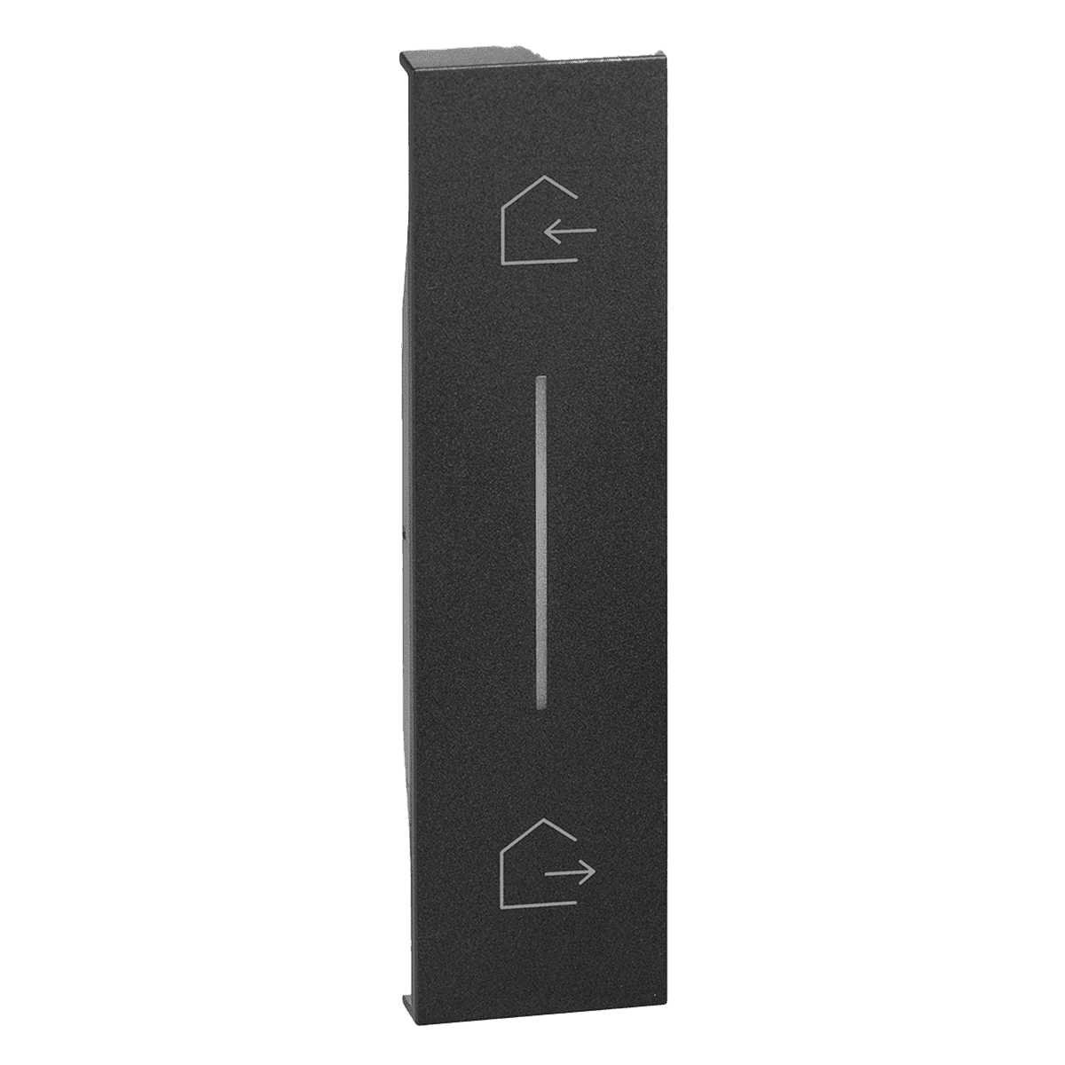 LEGRAND Living Now Πλήκτρο για Διακόπτη Master Αναχώρησης/ Άφιξης 1 Στοιχείο Black