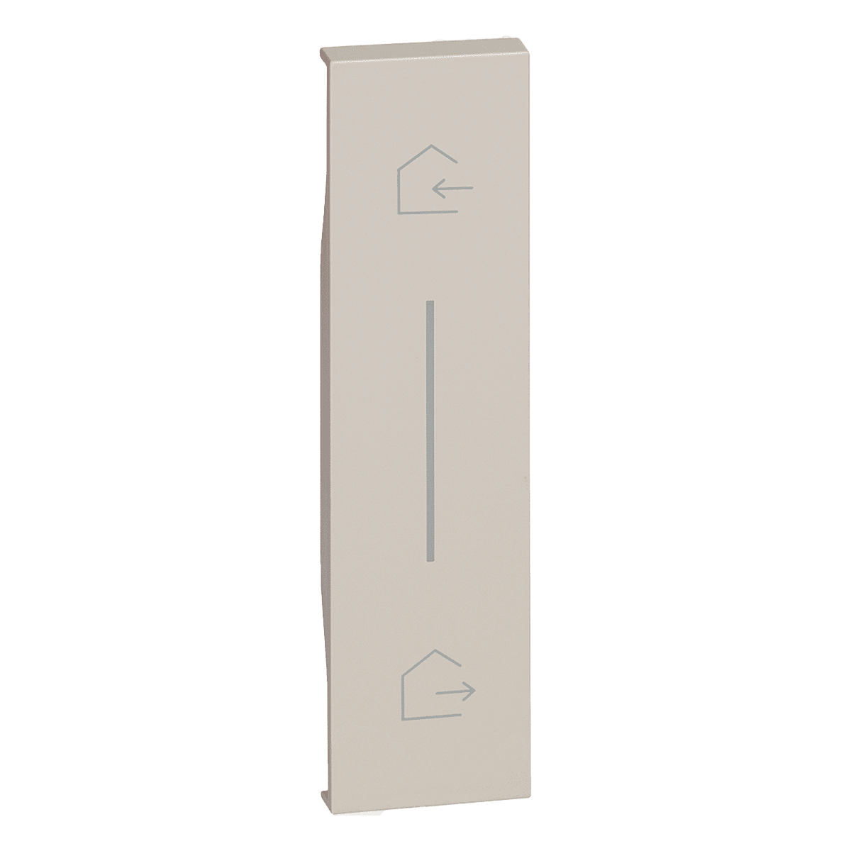 LEGRAND Living Now Πλήκτρο για Διακόπτη Master Αναχώρησης/ Άφιξης 1 Στοιχείο Sand