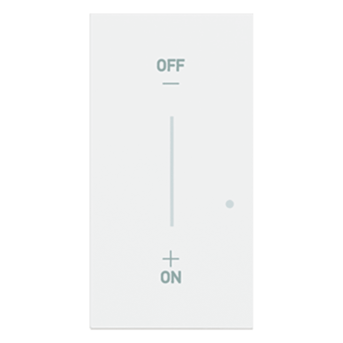 LEGRAND Living Now Πλήκτρο για Ασύρματο Διακόπτη Φωτισμού White