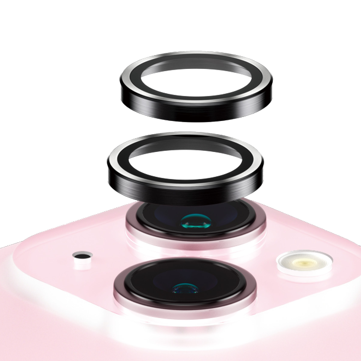 Φακοί Προστασίας Κάμερας με Πλαίσιο PANZERGLASS Hoops για iPhone 15/ 15 Plus - 3