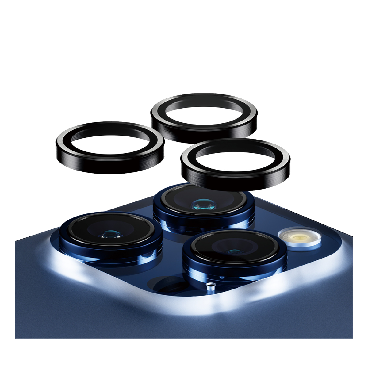 Φακοί Προστασίας Κάμερας με Πλαίσιο PANZERGLASS Hoops για iPhone 15 Pro/ 15 Pro Max - 3