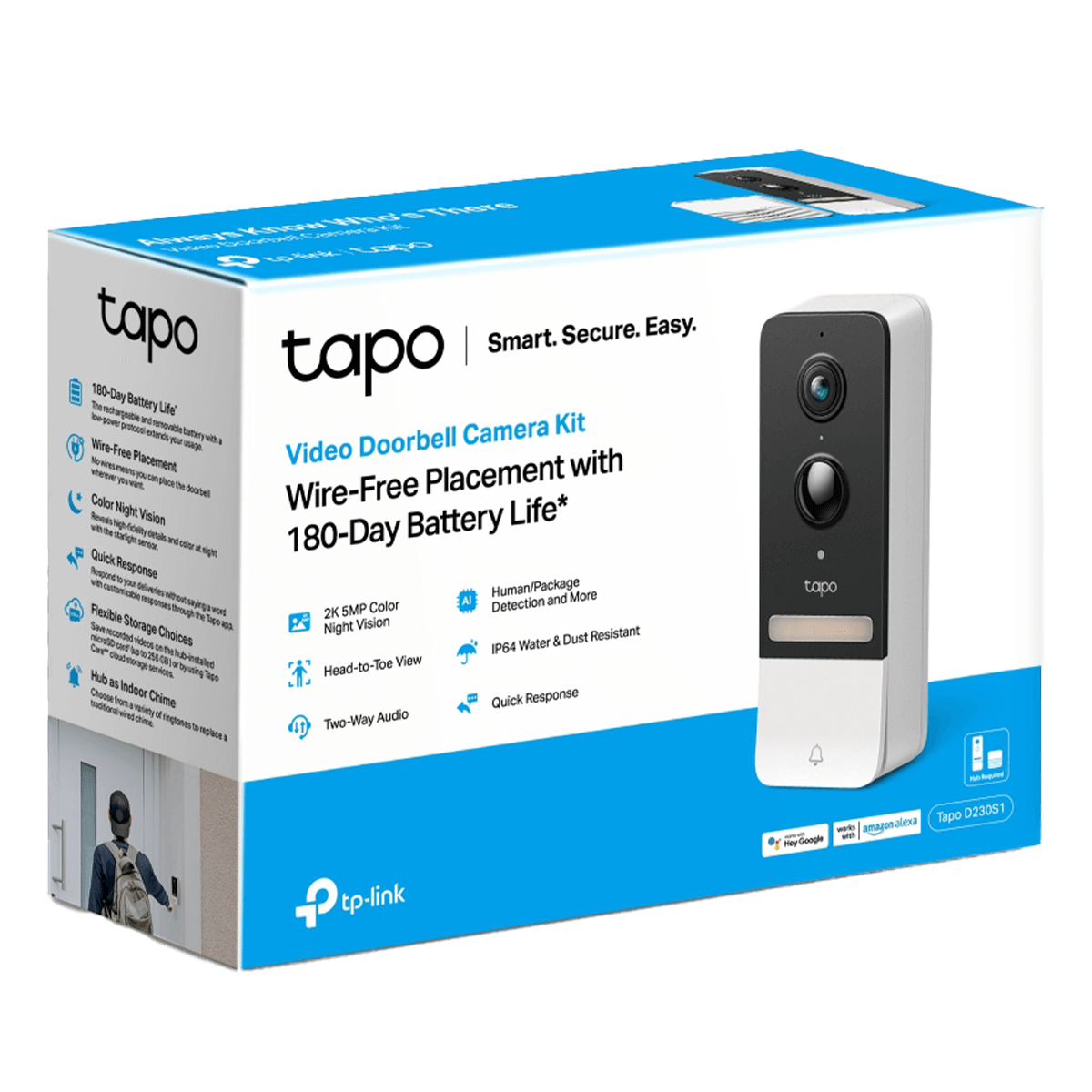 TP-LINK Tapo D230S1 Έξυπνο Θυροτηλέφωνο - 2