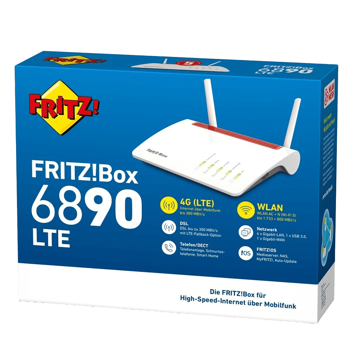 ΑVΜ FRΙΤΖ!ΒΟΧ 6890 LΤΕ Modem/Router - 4