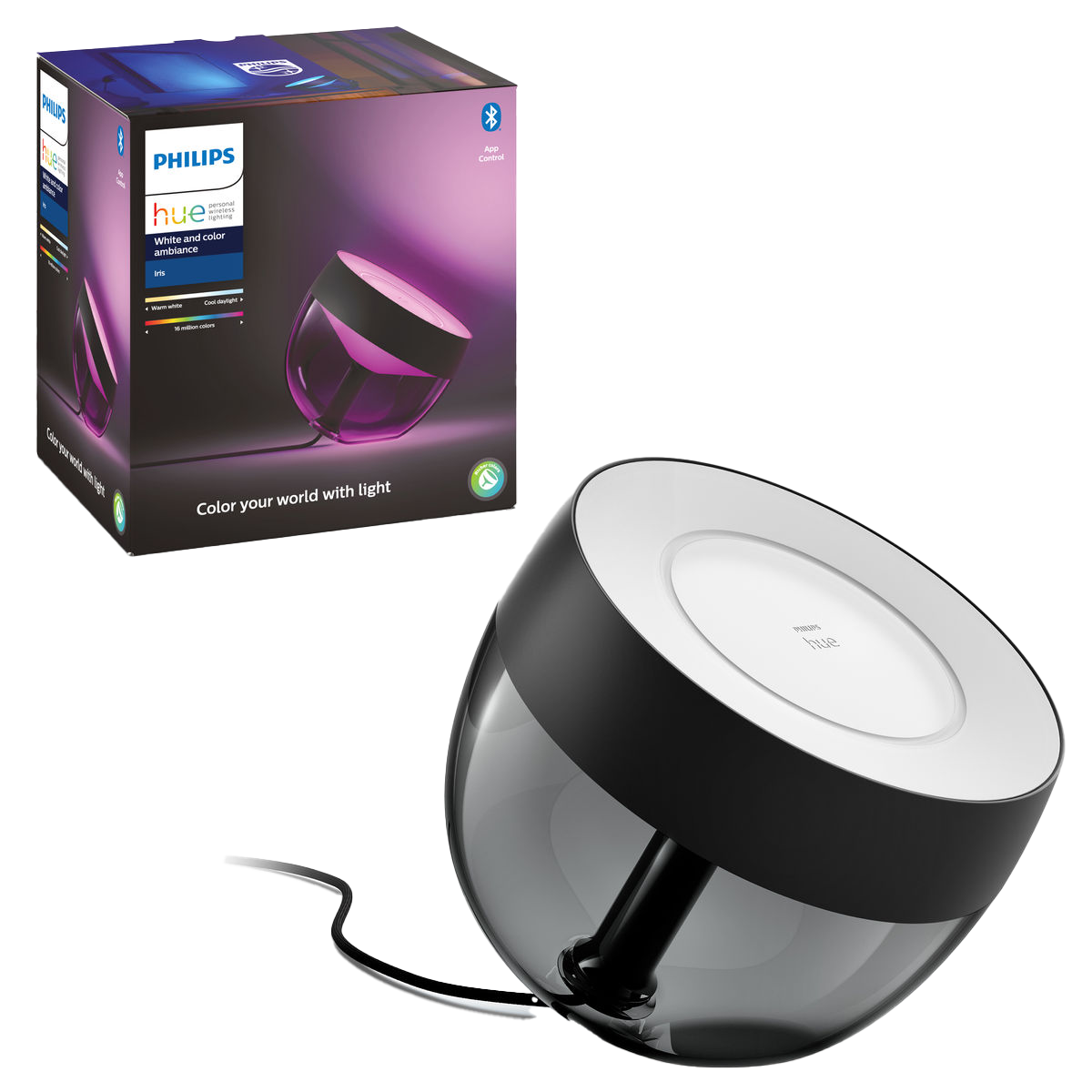 PHILIPS Hue Iris Gen 4 Έξυπνο Επιτραπέζιο Φωτιστικό Μαύρο - 3