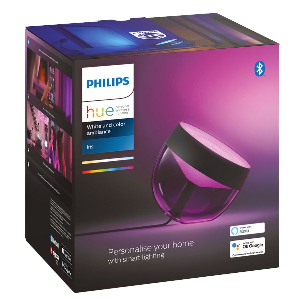 PHILIPS Hue Iris Gen 4 Έξυπνο Επιτραπέζιο Φωτιστικό Μαύρο - 4