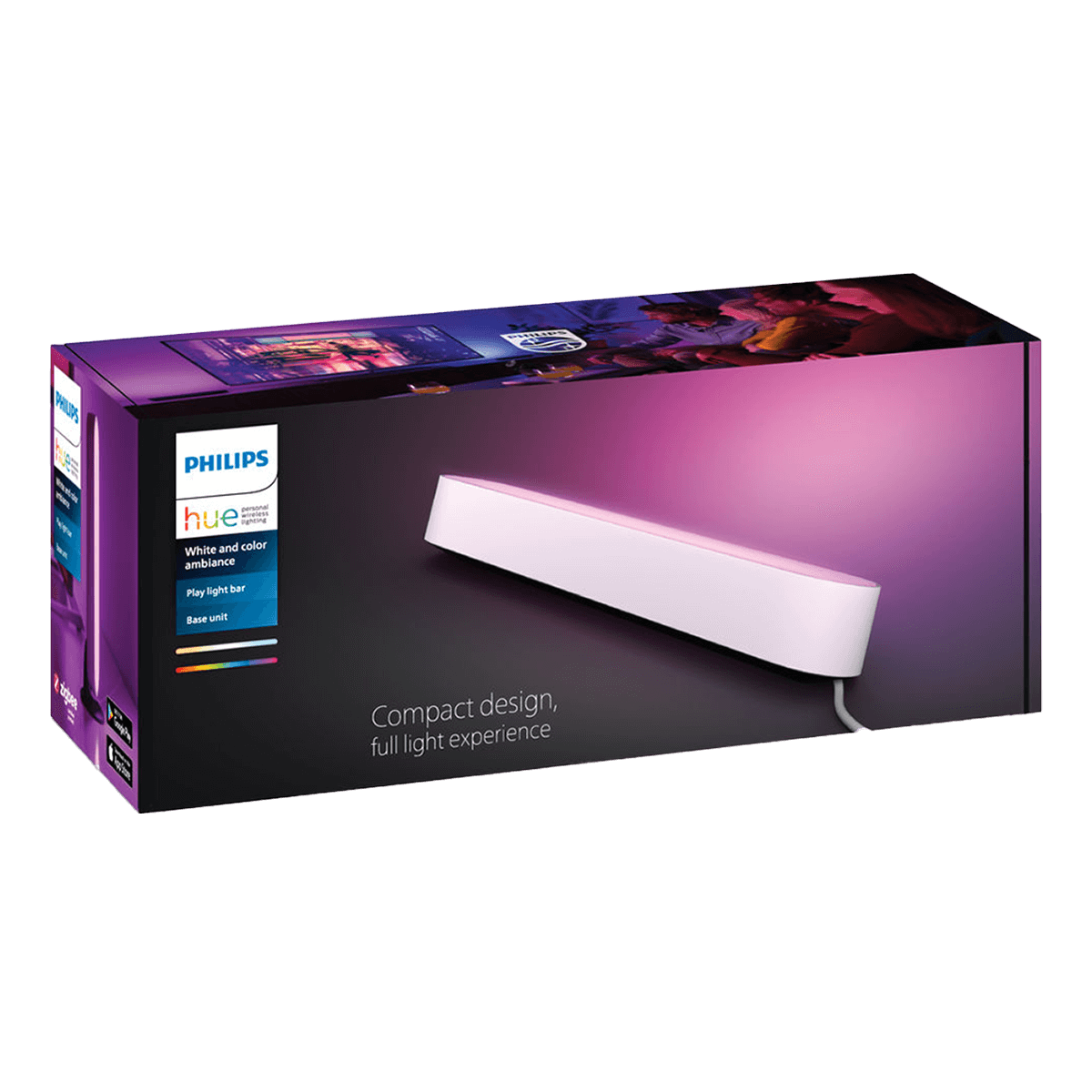 PHILIPS Hue White & Color Ambiance Μπάρα Φωτισμού Play Λευκό - 5