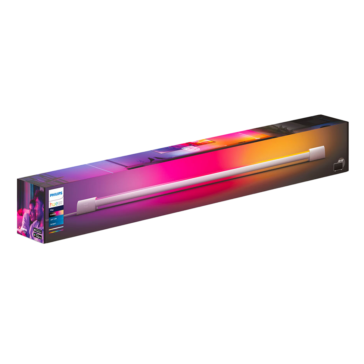 PHILIPS Hue White & Color Ambiance Μικρού Μεγέθους Σωλήνας Φωτισμού Λευκό - 3