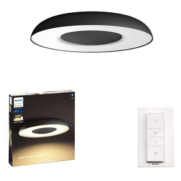 PHILIPS Hue White Ambiance Still Φωτιστικό Οροφής + Διακόπτης Dimmer