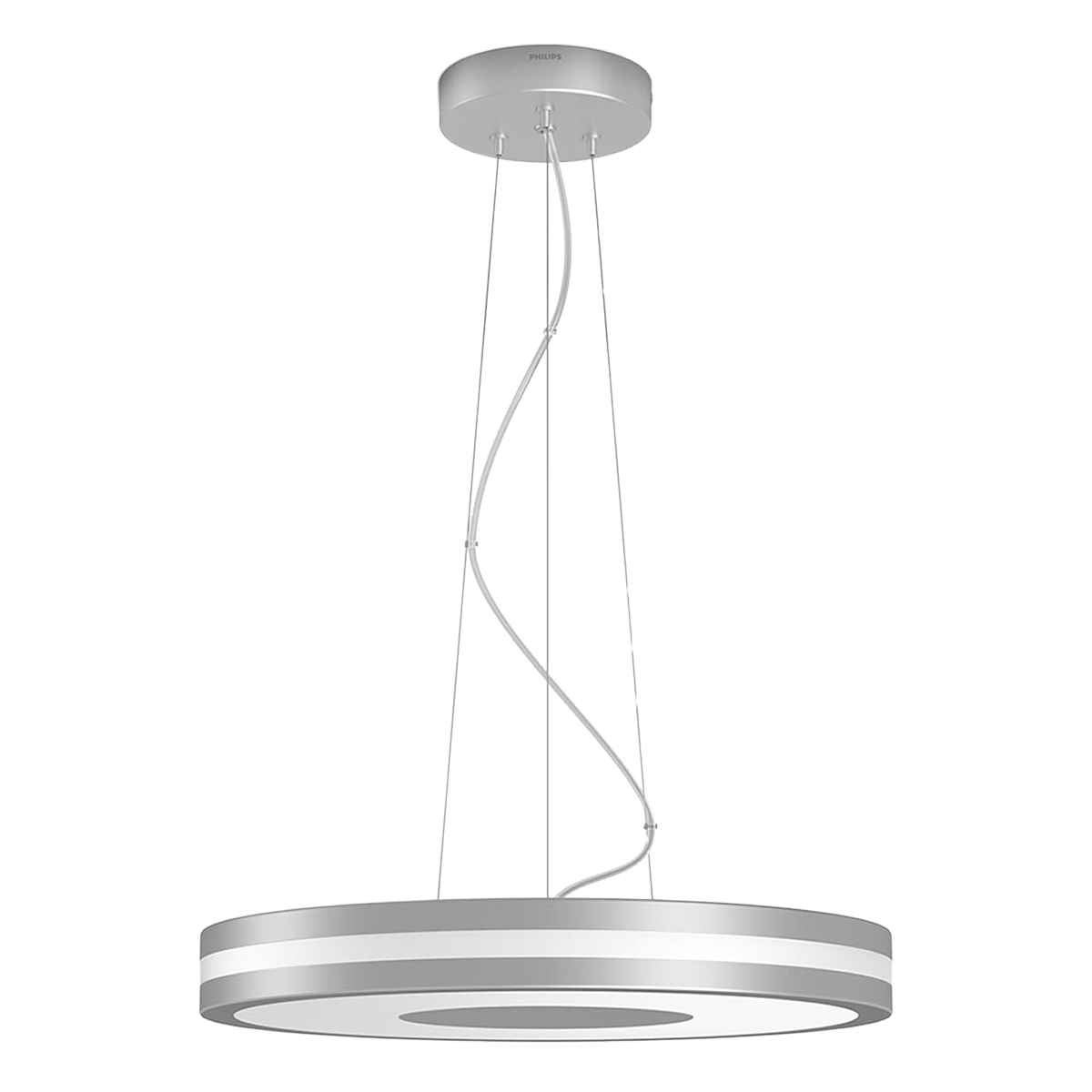 PHILIPS Hue White Ambiance Being Pendant Aluminium Κρεμαστό Φως + Philips Hue Bridge + Διακόπτης Dimmer - 2
