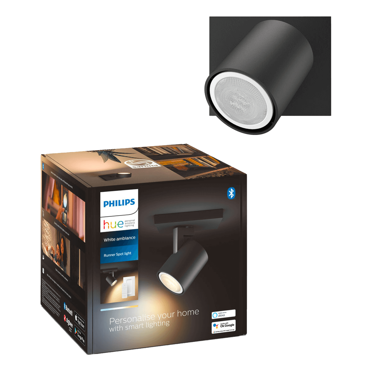 PHILIPS Hue White Ambiance Runner Μονό Σποτ