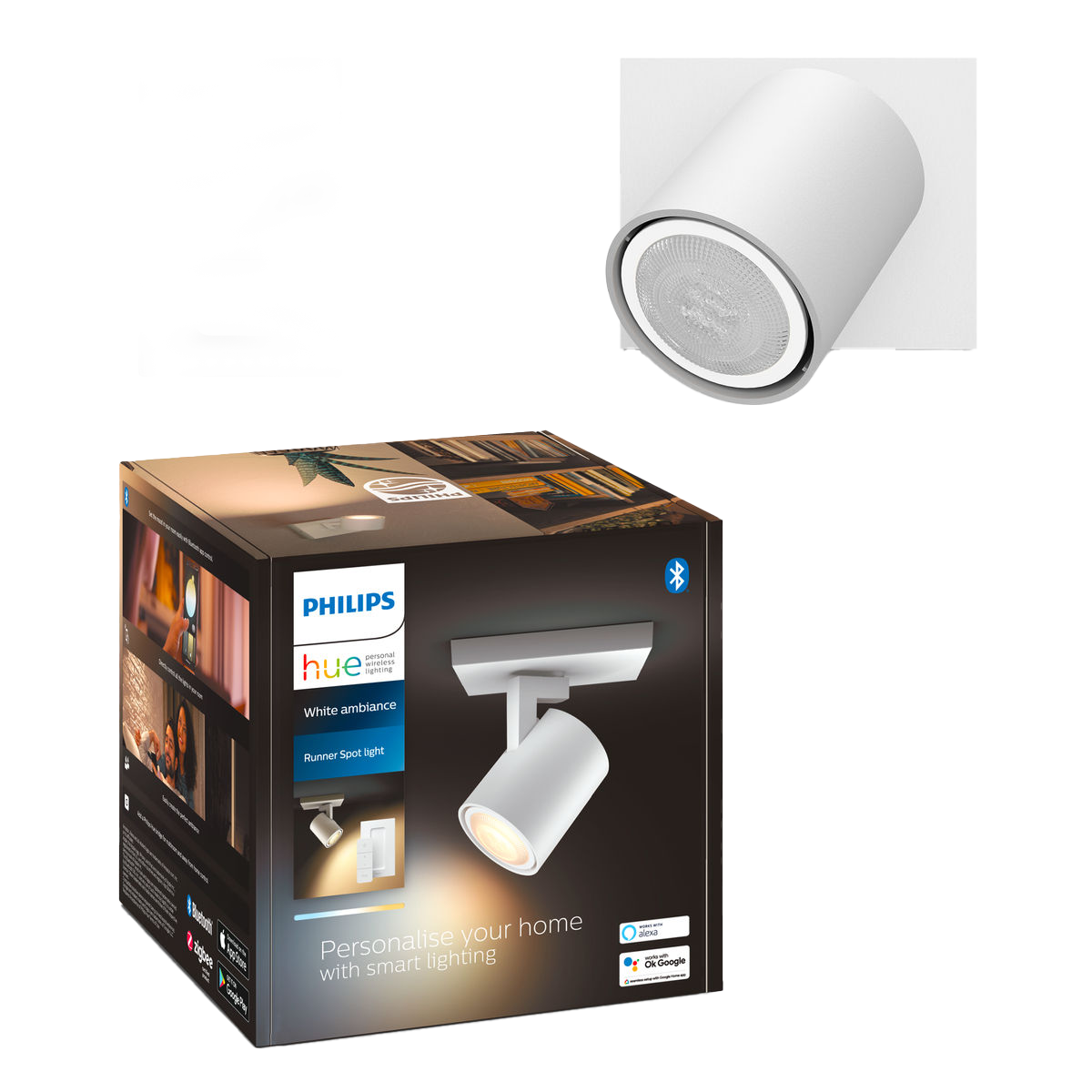 PHILIPS Hue White Ambiance Runner Μονό Σποτ