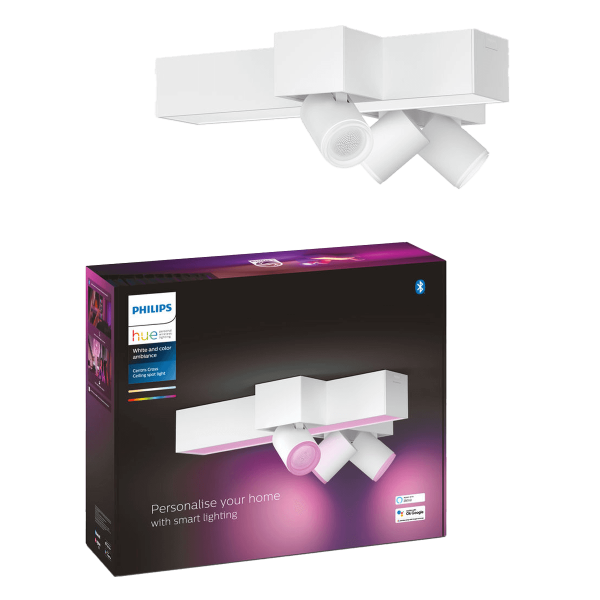 PHILIPS Hue White and Color Ambiance Centris Cross 3-spot Special Form Έξυπνο Φωτιστικό Οροφής