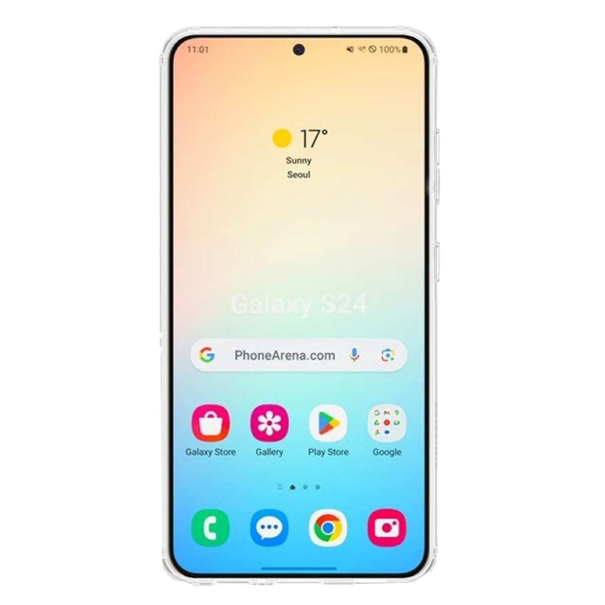 Διάφανη Θήκη + Γυαλί Προστασίας Οθόνης COSY για SAMSUNG Galaxy S24+ - 3