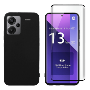 Θήκη Matte + Γυαλί Προστασίας Οθόνης με Πλαίσιο COSY για XIAOMI Redmi Note 13 Pro+ 5G