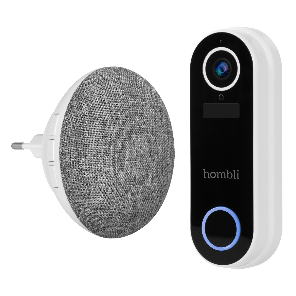 Πακέτο HOMBLI Smart Doorbell 2 + Doorbell Chime 2 Λευκό - 3