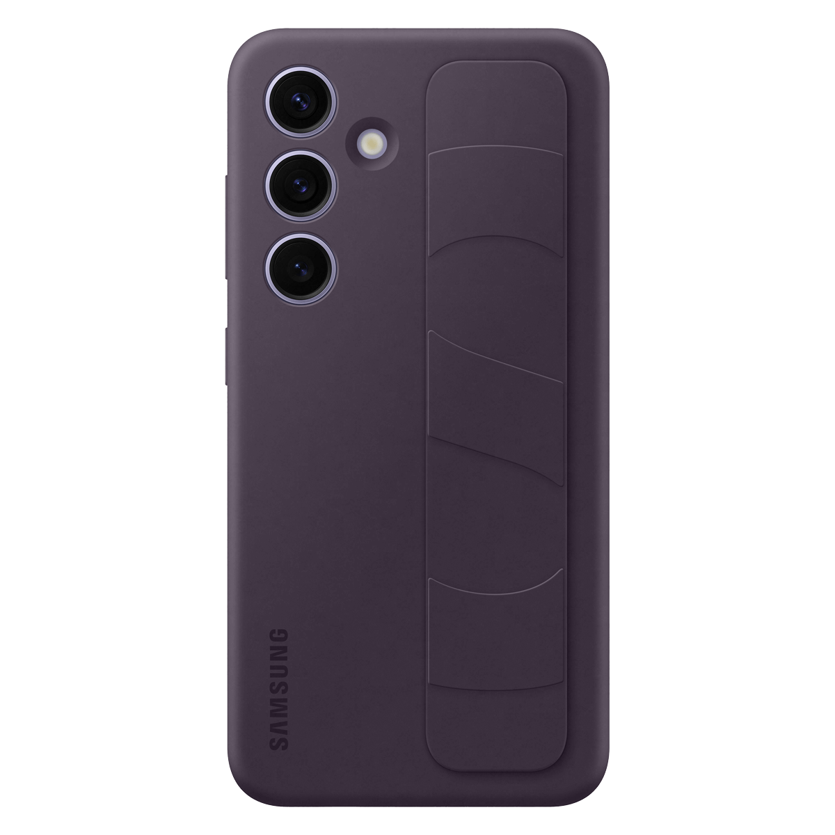 Θήκη Standing Cover SAMSUNG Galaxy S24 με Λουράκι Dark Violet