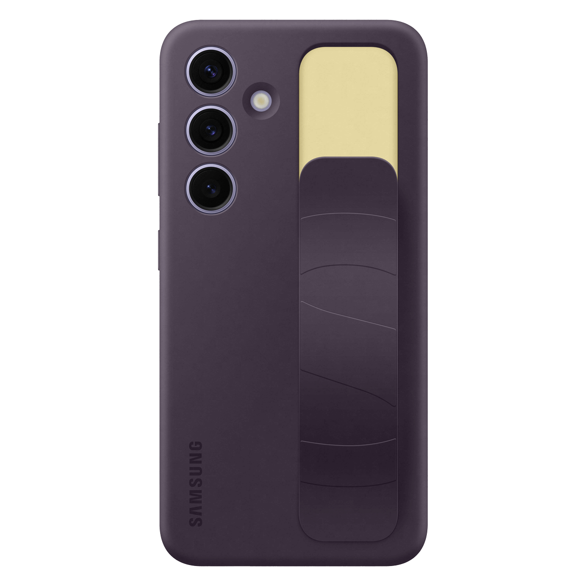 Θήκη Standing Cover SAMSUNG Galaxy S24 με Λουράκι Dark Violet - 4