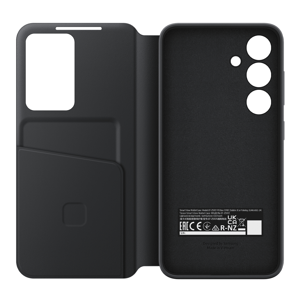 Θήκη Smart View Wallet SAMSUNG Galaxy S24+ Black - 4