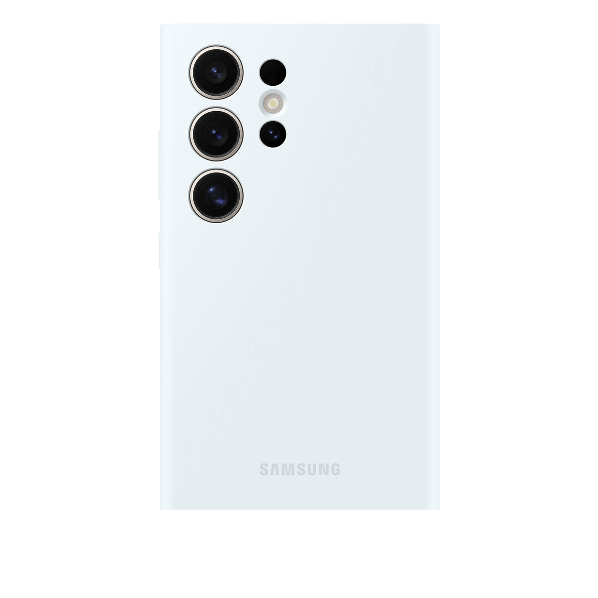 Θήκη Σιλικόνης SAMSUNG Galaxy S24 Ultra White