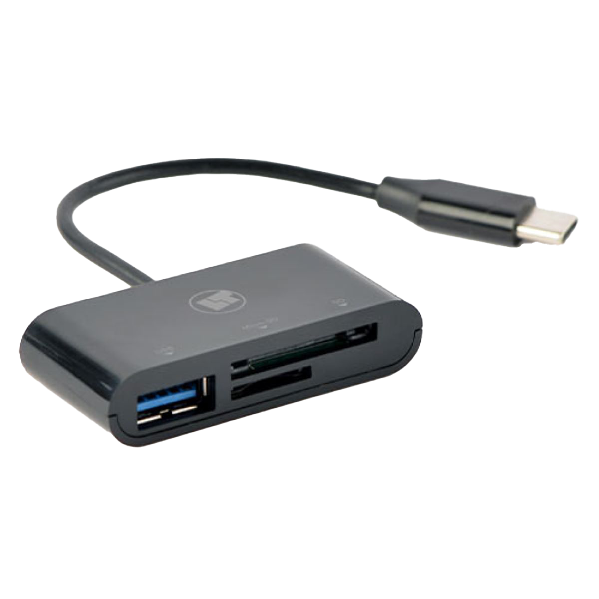 Card Reader LAMTECH USB Type-C Μαύρο