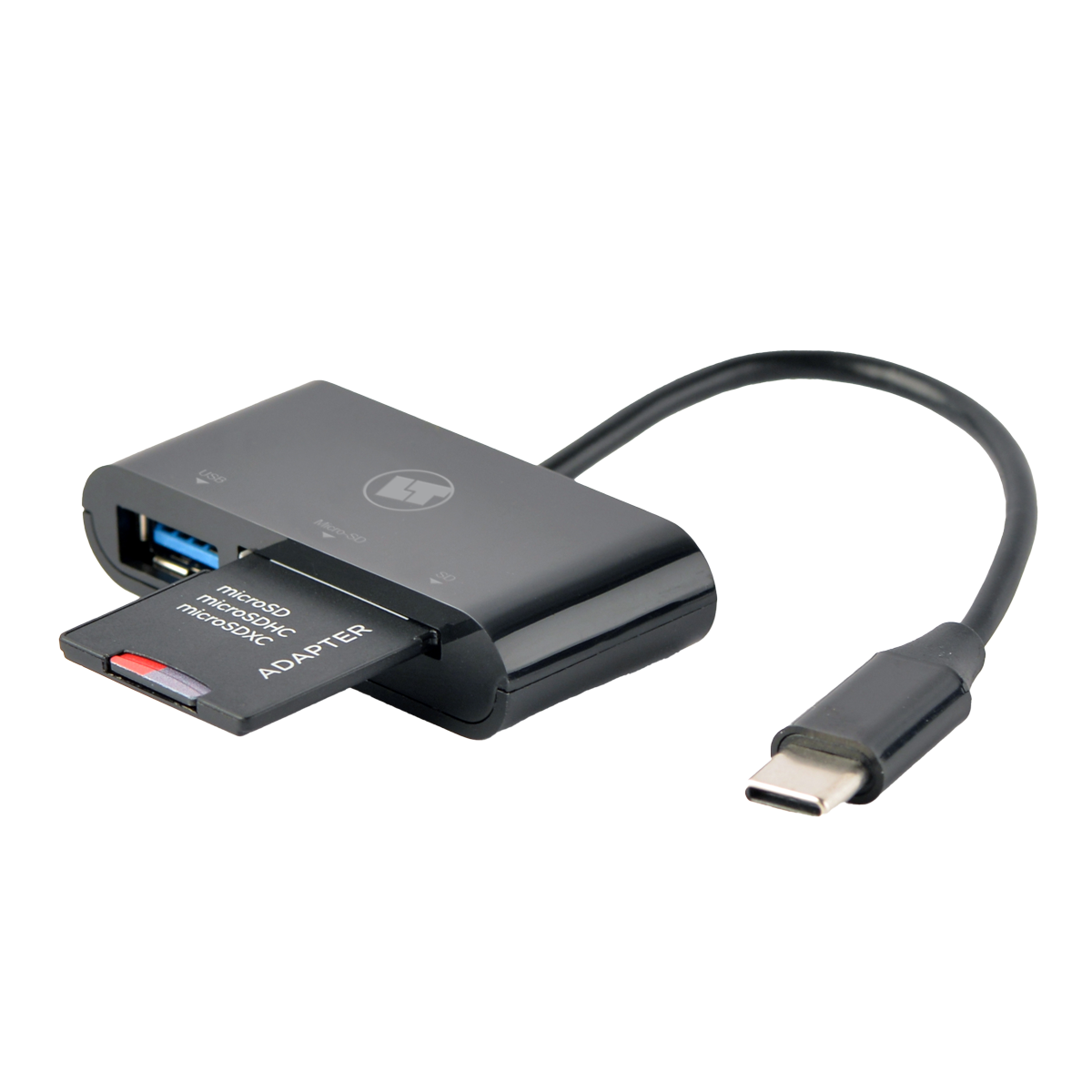 Card Reader LAMTECH USB Type-C Μαύρο - 2