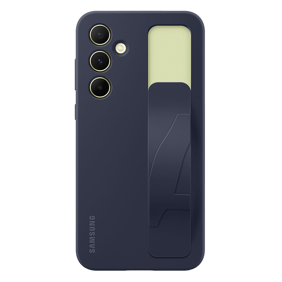 Θήκη Standing Cover SAMSUNG Galaxy A55 5G με Λουράκι Μαύρη