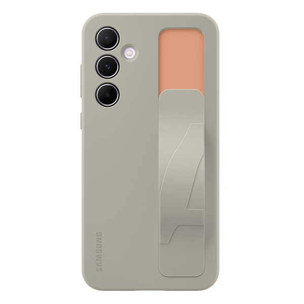 Θήκη Standing Cover SAMSUNG Galaxy A55 5G με Λουράκι Γκρί