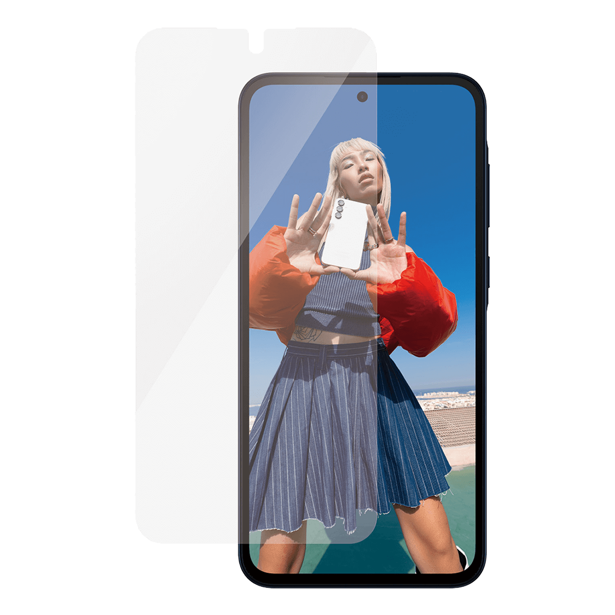 Γυαλί Προστασίας Οθόνης PANZERGLASS Ultra - Wide Fit για SAMSUNG Galaxy Α35 5G