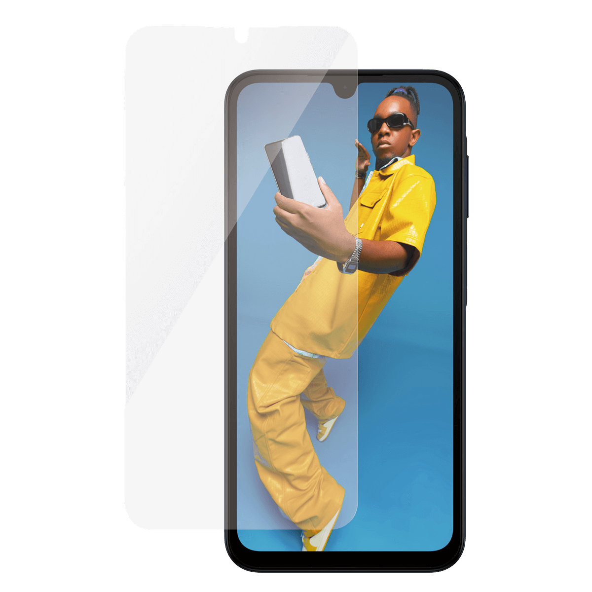Γυαλί Προστασίας Οθόνης PANZERGLASS Ultra - Wide Fit για SAMSUNG Galaxy A15 4G/ 5G