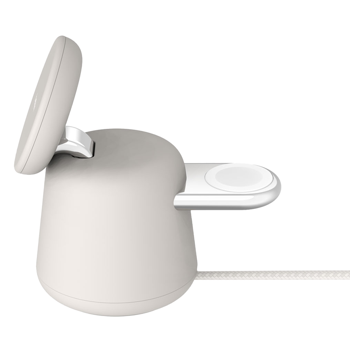 Ασύρματος Φορτιστής BELKIN BoostCharge Pro 2 σε 1 με MagSafe 15W Λευκό - 3