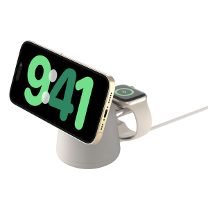 Ασύρματος Φορτιστής BELKIN BoostCharge Pro 2 σε 1 με MagSafe 15W