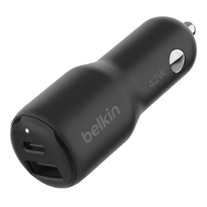 Φορτιστής Αυτοκινήτου BELKIN Dual Boost Charge με PPS 42W