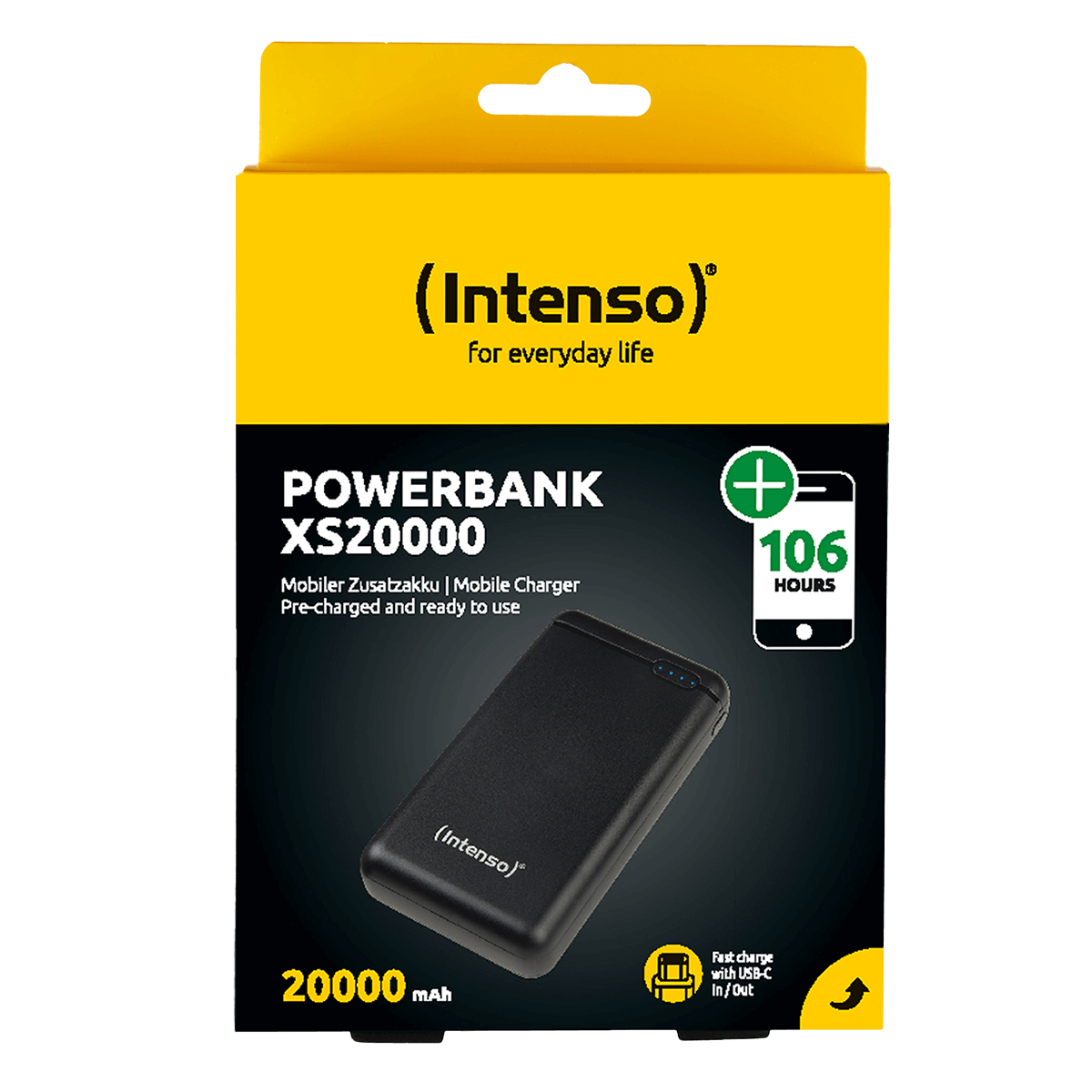 Powerbank INTENSO Slim XS20000 20000mAh Μαύρο - 4