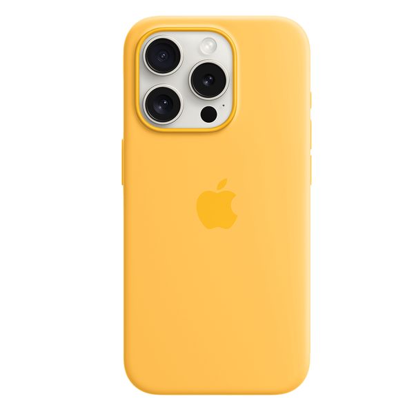 Θήκη Σιλικόνης με MagSafe APPLE iPhone 15 Pro Sunshine