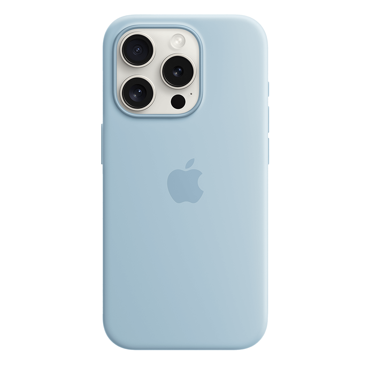 Θήκη Σιλικόνης με MagSafe APPLE iPhone 15 Pro Sunshine Light Blue