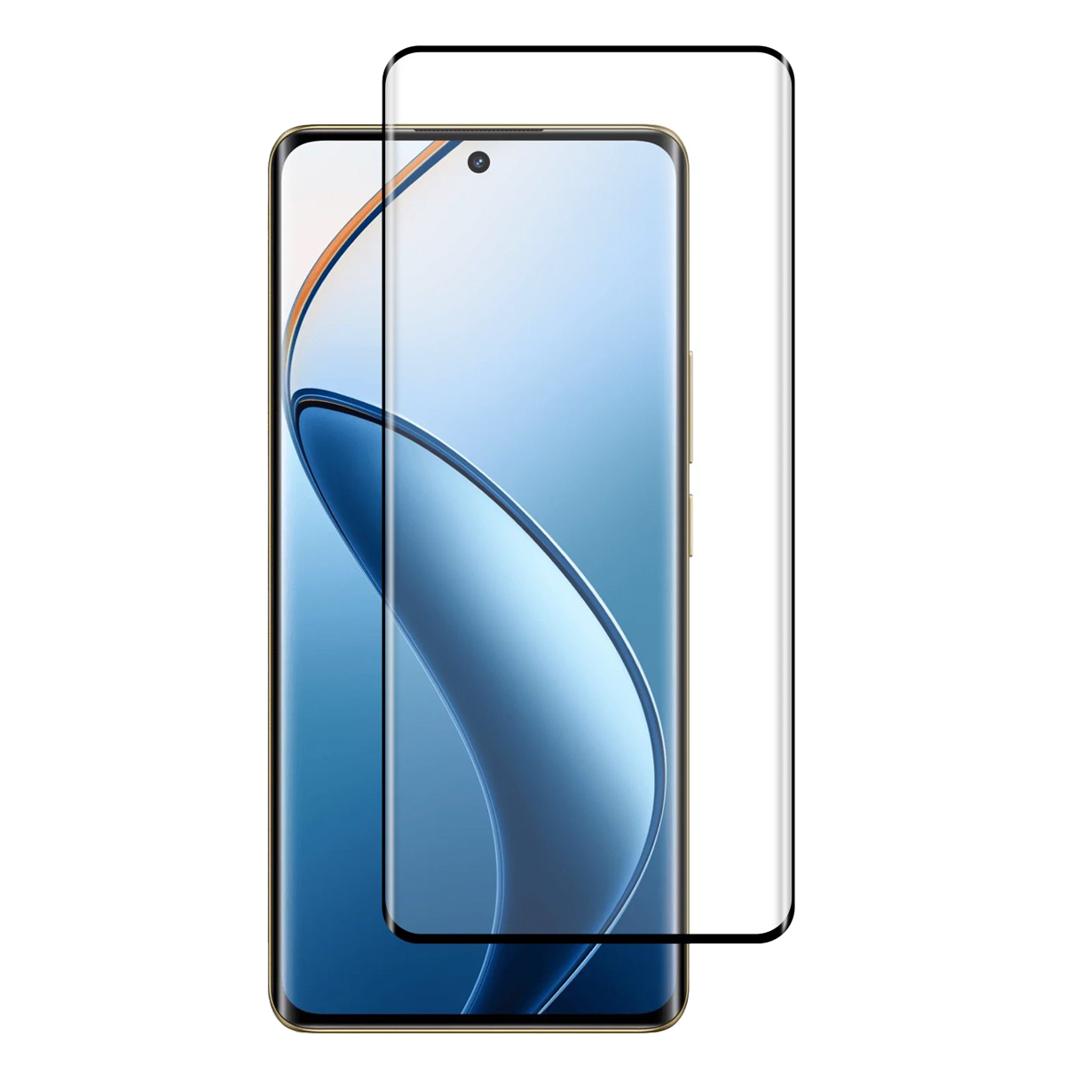 Γυαλί Προστασίας Οθόνης με Πλαίσιο COSY για Realme 12 Pro/ 12 Pro+ 5G
