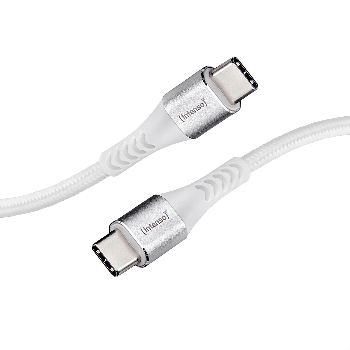 Καλώδιο INTENSO USB Type-C σε USB Type-C 60W 1.5 Μέτρα Λευκό