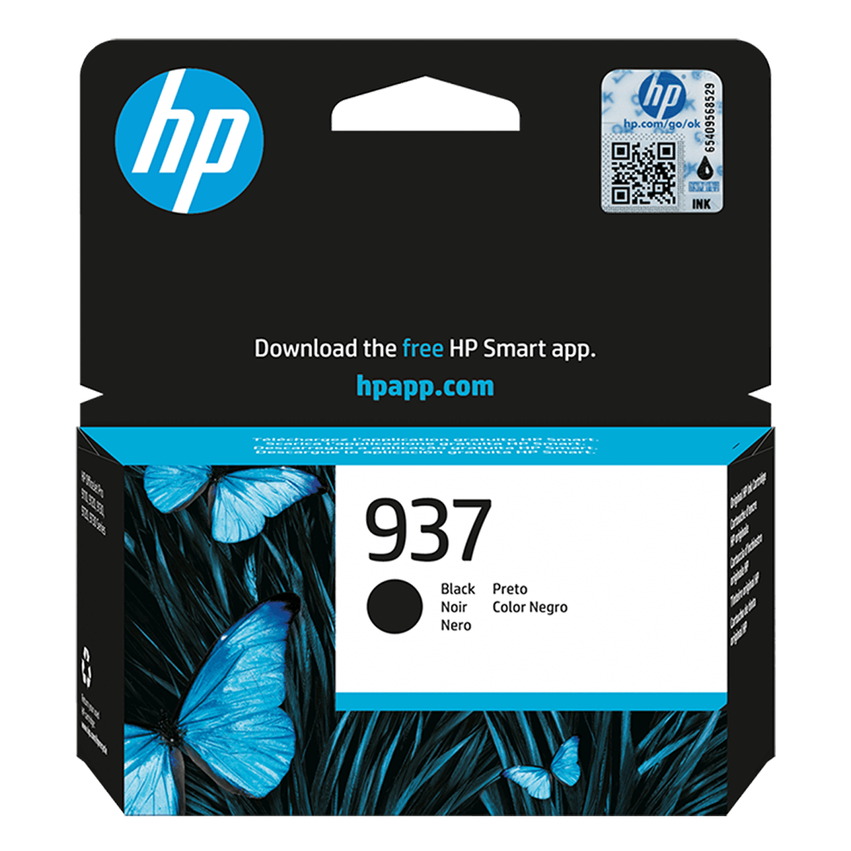 HP 937 Δοχείο Μελάνης Μαύρο