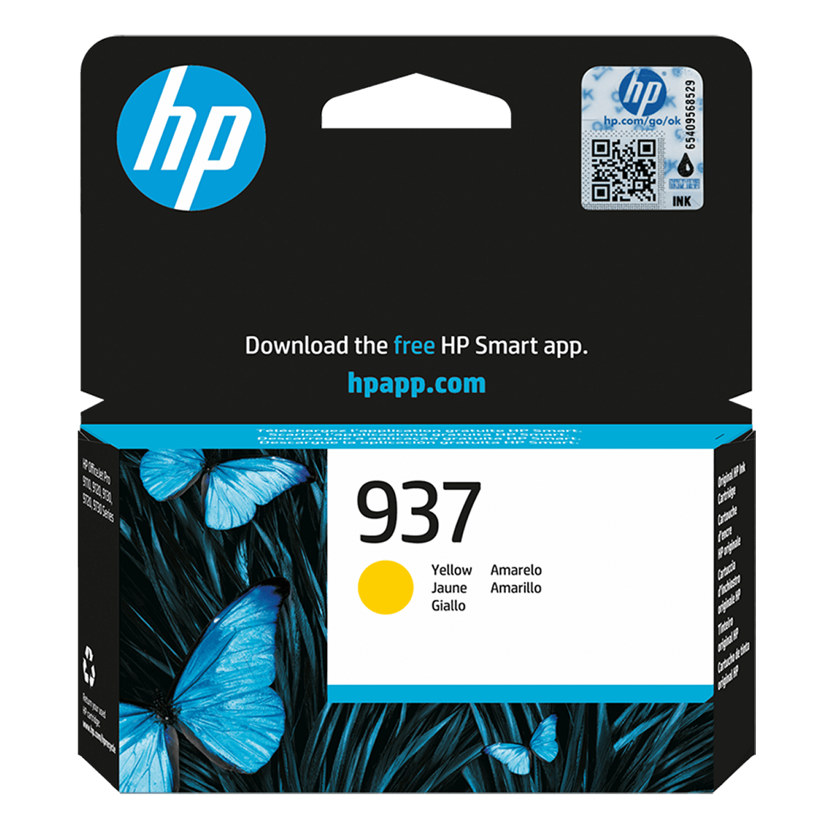 HP 937 Δοχείο Μελάνης Κίτρινο