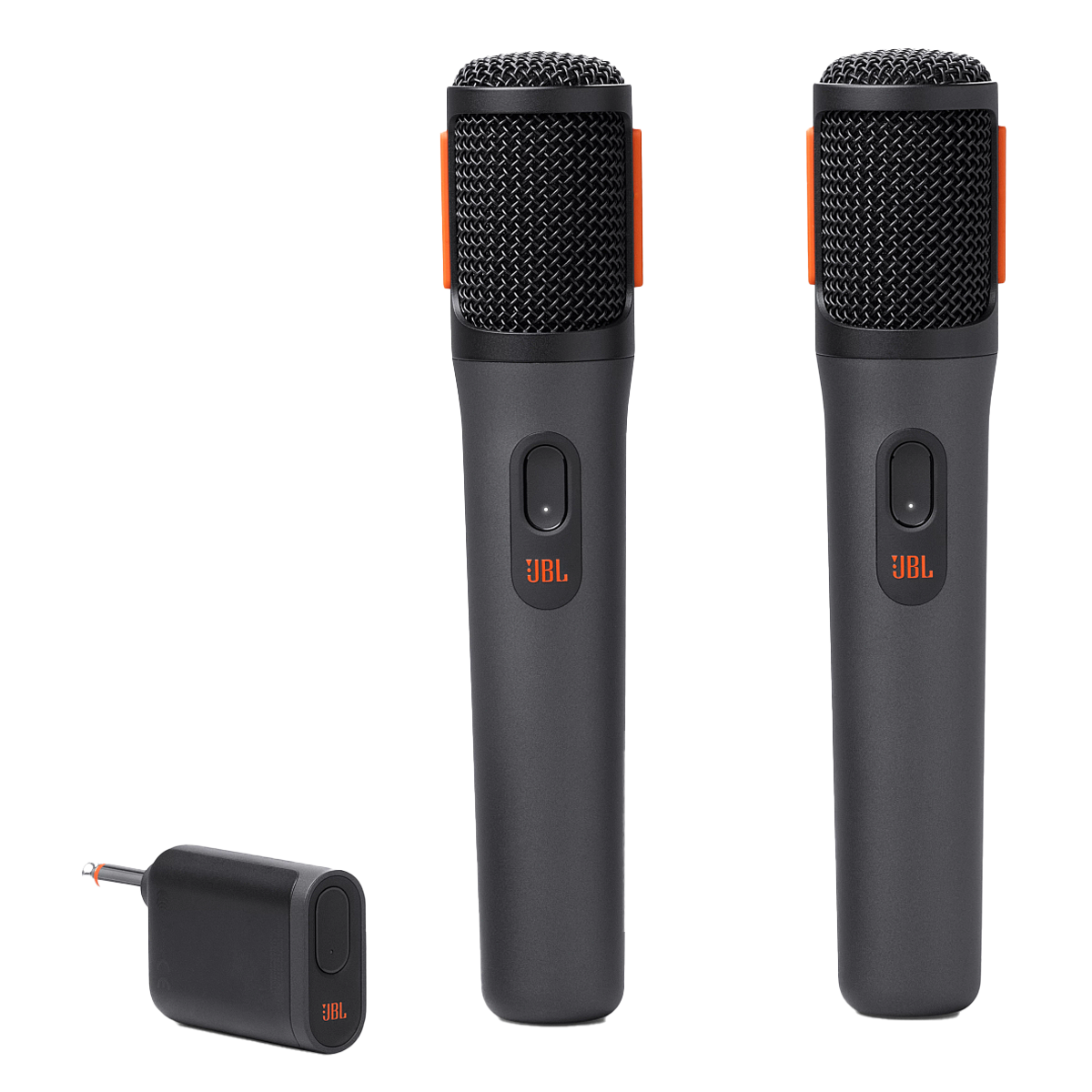 Δύο Ασύρματα Μικρόφωνα PartyBox JBL + Δέκτης Μαύρα